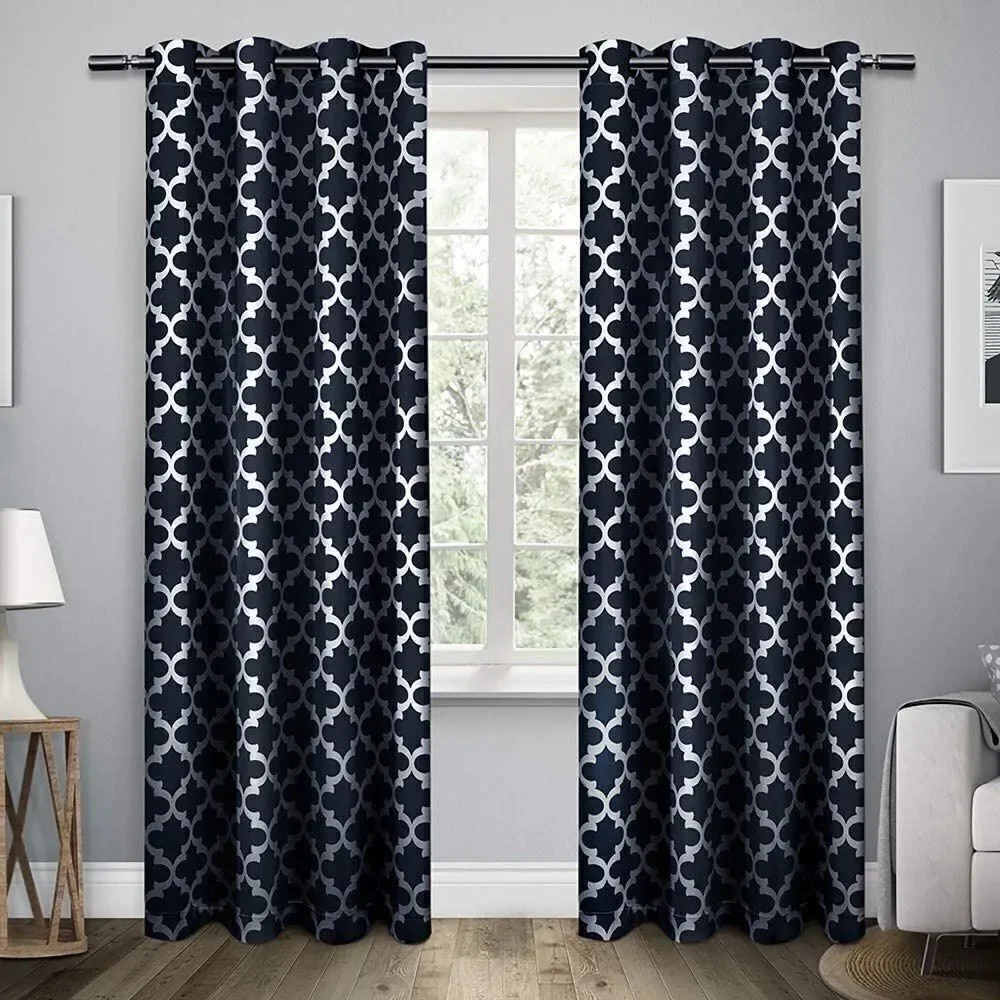 ‎Exclusive Home Neptune Cotton Window panels